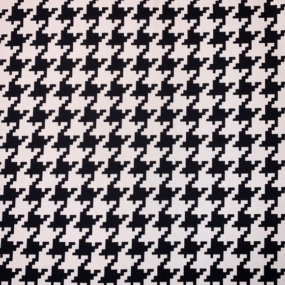 7 Yards Free Spirit Designer Vicki Payne Blue Check Dogstooth Houndstooth Fabric - Picture 4 of 5